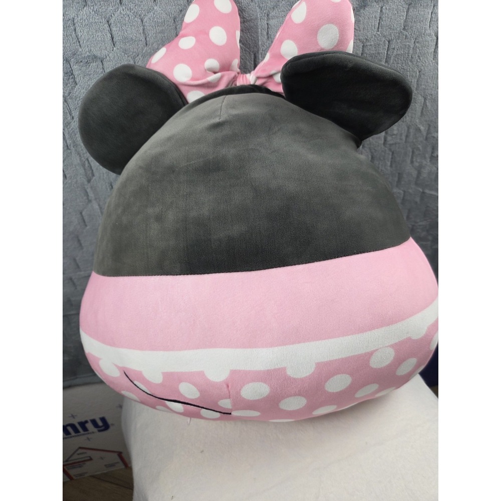 Disney Minnie Mouse Squishmallow Soft Plush Gift Kellytoy Rare 14" - Picture 2 of 4